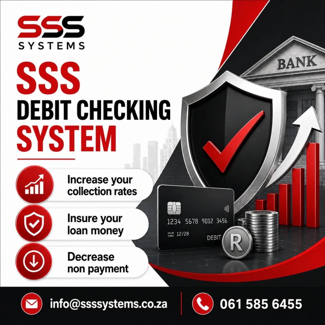 Debit checking software dashboard